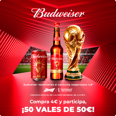 Promociones Budweiser en Dia.es