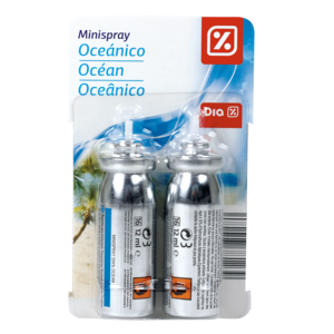 DIA ambientador mini spray aroma oceánico recambio 2 uds