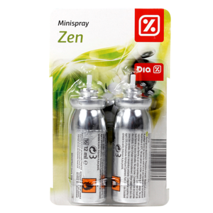 DIA ambientador mini spray aroma zen recambio 2 uds
