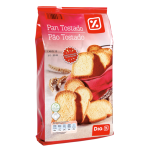 DIA pan tostado normal paquete 270 grs