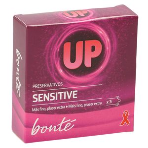 BONTE preservativos sensitive up caja 3 uds
