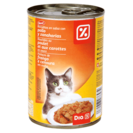 DIA alimento  para gatos bocaditos pollo y legumbres lata 400 gr