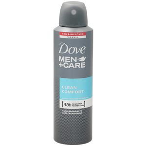 DOVE Men desodorante clean confort spray 200 ml