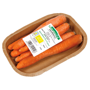 Zanahoria bio bandeja 600 gr