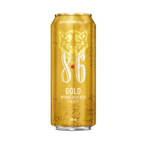 8.6 cerveza especial gold lata 50 cl