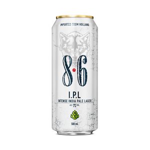 8.6 cerveza especial I.P.L lata 50 cl