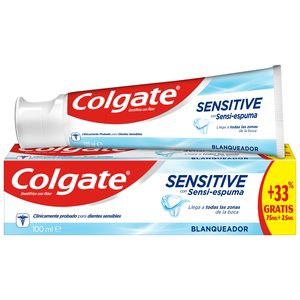 COLGATE pasta dentífrica sensitive blanqueador tubo 75 ml 