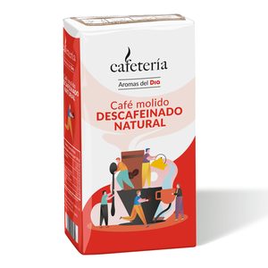 DIA CAFETERÍA café molido natural descafeinado paquete 250 gr