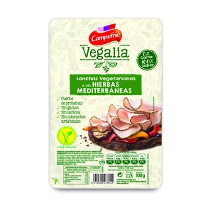 CAMPOFRÍO Vegalia lonchas vegetarianas a las hierbas sobre 100 gr 