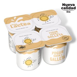 DIA LACTEA yogur sabor galleta pack 4 unidades 125 gr