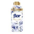 FLOR suavizante perfumado azul botella 36 lv