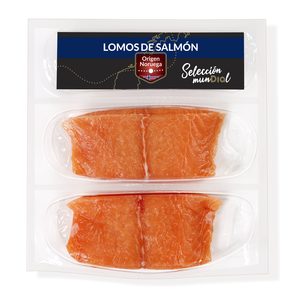 DIA SELECCIÓN MUNDIAL lomos de salmón envase 250 gr
