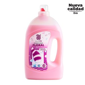 DIA SUPER PACO detergente máquina líquido floral botella 46 lv