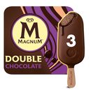 MAGNUM helado bombón doble chocolate caja 3 uds 207 gr