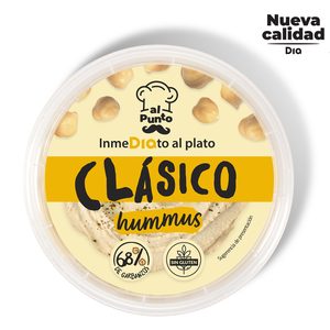 DIA AL PUNTO hummus clásico tarrina 220 gr
