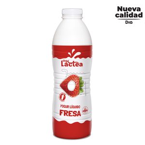 DIA LACTEA yogur líquido sabor fresa botella 1 lt